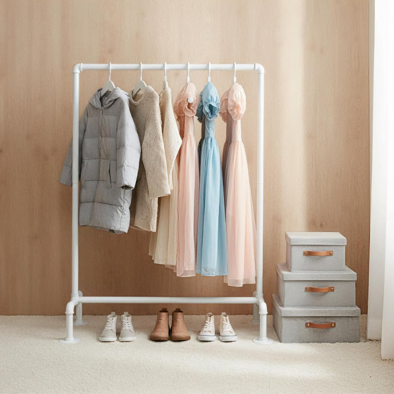 Armoire de rangement pour déguisement pour enfants, Blanc