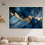 "Dark Blue Texture with Golden Touch I", art mural bleu par -1967551334-1967551342