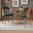 Upholstered Dining Chair With Wooden Frame-1252833043-1244952187