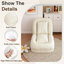 Fauteuil à billes doux avec noyau en mousse haute résilience pour deux, parfait pour la détente et le divertissement-130604372