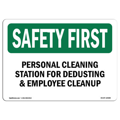 Safety First Sign