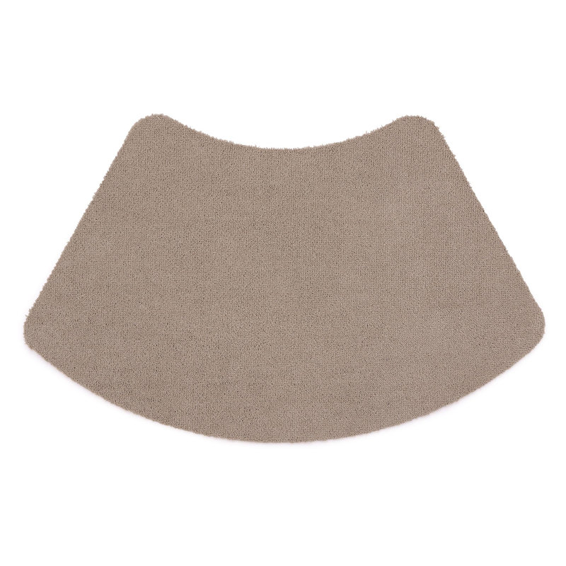 My Mat Soft Bathroom Curve bath mat, Beige