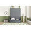 Lit escamotable mural Murphy avec coussin