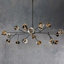 Lustre en cristal 18 lumières Burness-108834362
