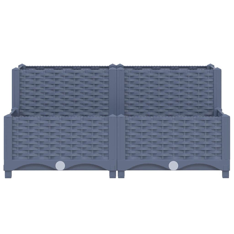 Bosonohy Raised Garden Bed, Grey