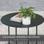 Binar Side Table with Cross Base