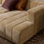 Curteria Upholstered 160 " Genuine Fur U-Shaped Sofa & Chaise-1499626102