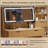 45”Makeup Vanity with Lighted Mirror, Adjustable In Three Colors And Three Brightness Levels, Two Sockets And Usb Ports-234872683