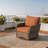 22" x 24" Outdoor/Indoor Deep Seat Patio Chair Cushions (Set of 2) - Weather-Resistant Design-1787669282