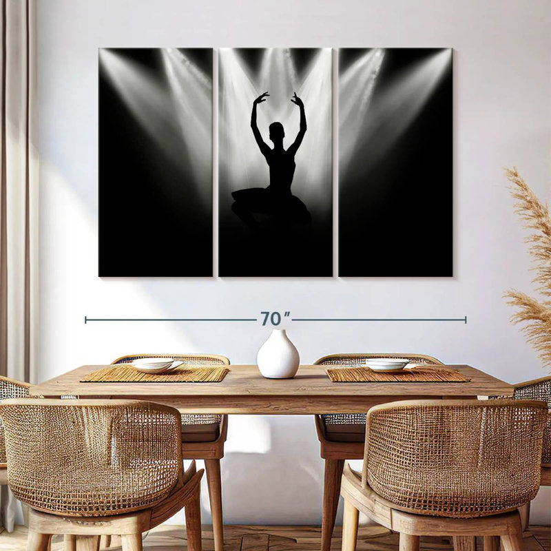 Projecteur Enn Ballerina, H 48 po x l 74 po