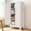 Rangement réglable en métal pour garde-manger avec 3 tablettes-1411651624