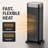 PTC Ceramic Space Heater, with 900W/1500W heat settings, overheat protection-135234646