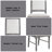 Leventis Weathered Finish 7Pcs Dining Room Set