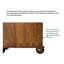 Miroir mobile à cadre complet en bois pour le décor de la chambre à coucher-654596952