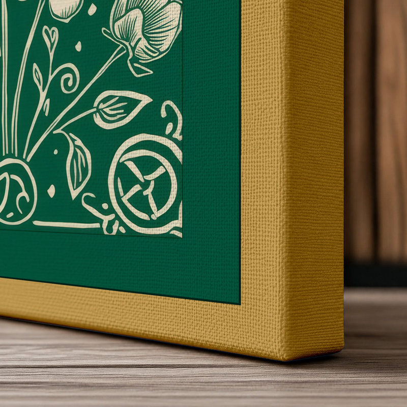Print, Ochre Border, 30x20 - 76.2 x 50.8 cm
