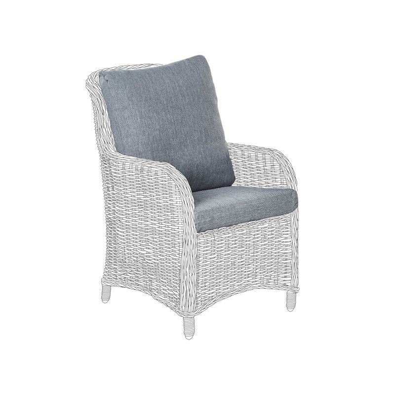 Outdoor Cushion Cover Set CASCAIS, Grey
