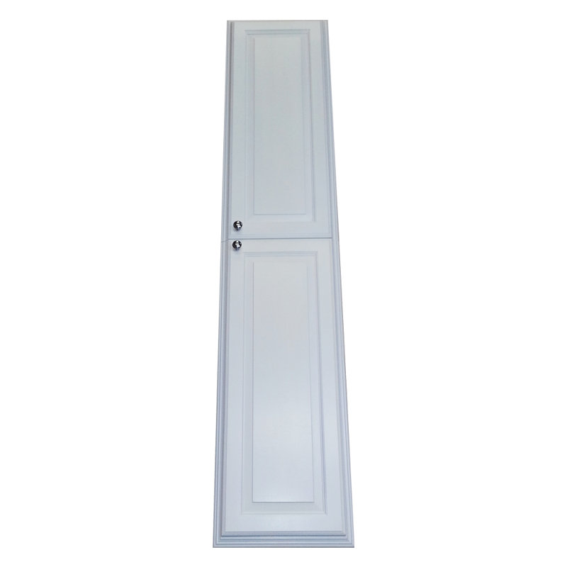 Armoire de salle de bain en bois massif l 15,5 po x H 67,5 po x P 4,25 po
