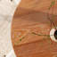 5 pi / 7 piédestal rond en bois massif Alpharetta Farmhouse-826188906-825886549