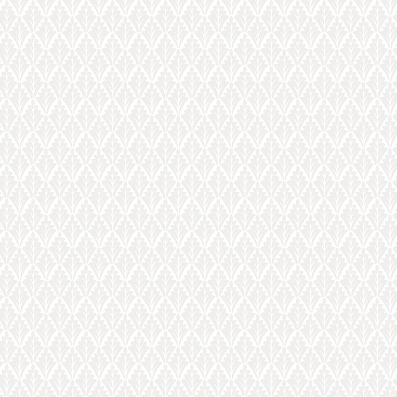 Lee Priory Floral Wallpaper Roll, White