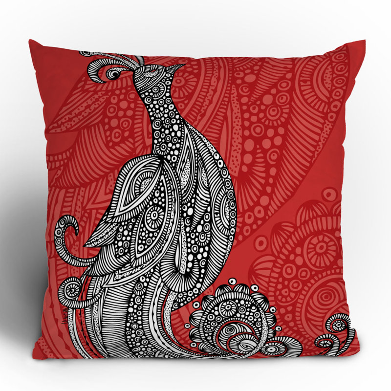 Coussin The Bird, 16 po x 16 po