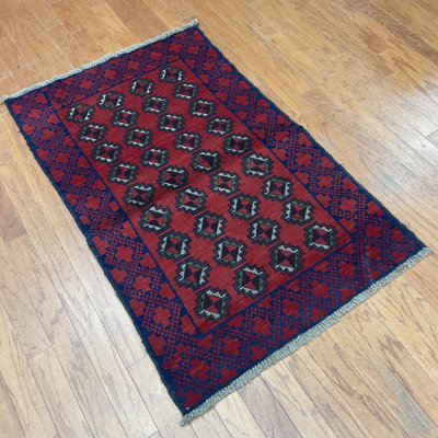  Handmade Balouchi Wool Rug