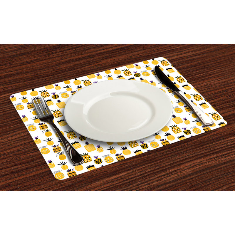 Polyester Food & Drink Rectangle Placemat