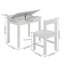 23 po Ensemble de table d'activités en bois pour enfants avec plateau rabattable et espace de rangement-1256338236