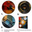 Musique sur toile, impression de mosaïque de disque vinyle-936301750-936301749