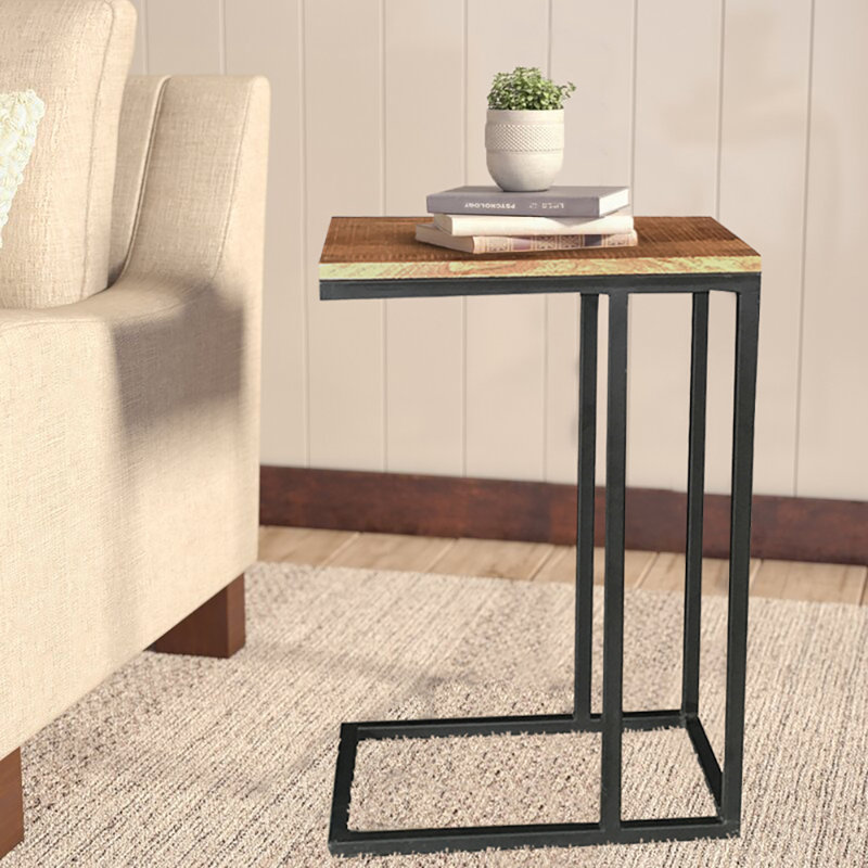 Goodson Side Table - Industrial Sawn Finish
