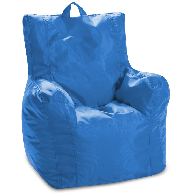 Bean Bag Chair Structured Seat for Toddlers and Kids, Comfy Chair for Gaming, Reading, and Watching TV for Children, Pasadena Chair, Multiple Colors and Fabrics
