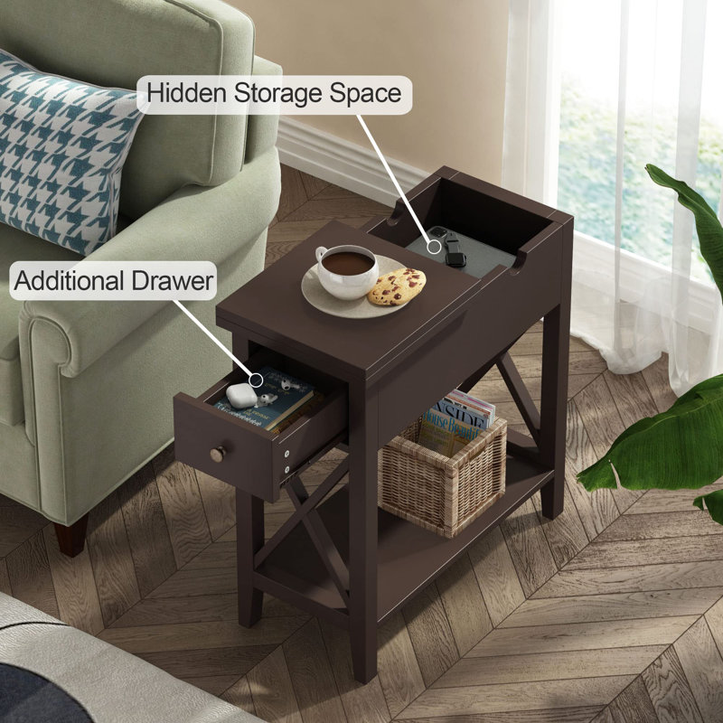 Table de bout avec tablette