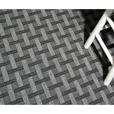 Ensemble de tapis intérieur / extérieur en polyester touffeté à la machine Laquisha