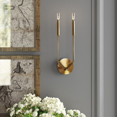 Culverson Steel Candle Wall Light