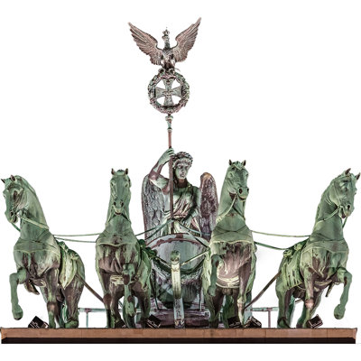 H13161 Quadriga Chariot Victoria Brandenburg Gate en carton