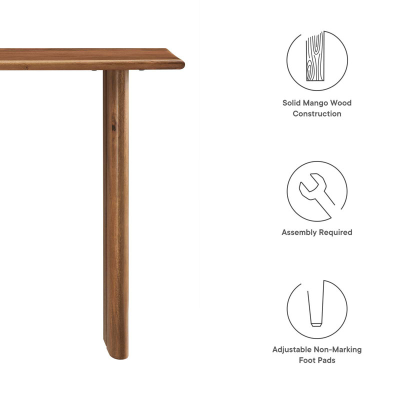 Console Amistad, Noyer