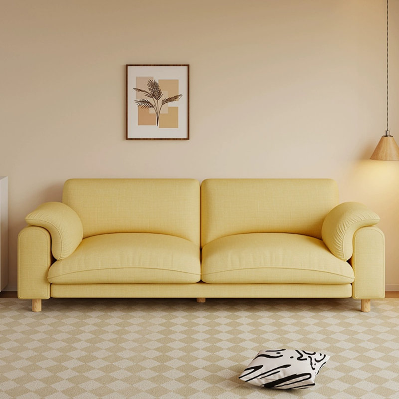 Modern Simple Creative Sofa, Yellow