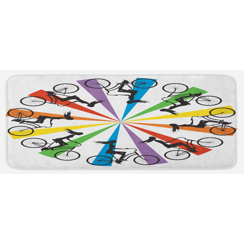 Tapis de cuisine féminin
