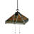 2 - Light Geometric Chandelier