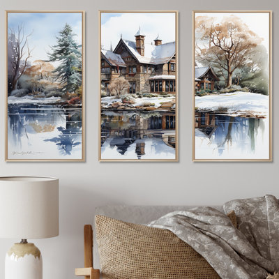 Ensemble de salon Lakehouse In Winter Charm - Lakes Lakehouse
