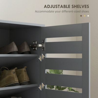 15 Pair Shoe Storage Cabinet