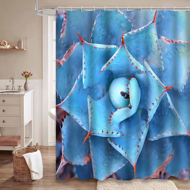 Rideau de douche à 12 crochets Sharp, L 72 po x l 78 po
