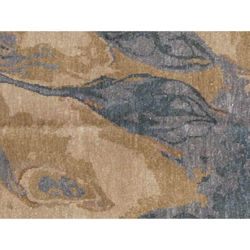 Hand Knotted Area Rug in Cream