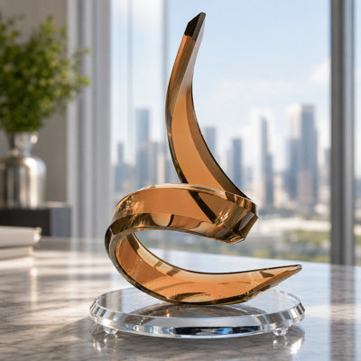 Zameir Acrylic Sculpture  