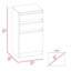 Commode 2 tiroirs Delcho-126759787