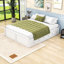 Grand lit plateforme en bois 6 tiroirs-1448551168