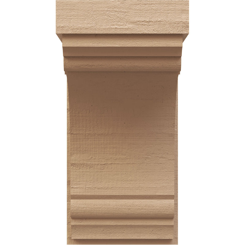 Corbeau en bois de cèdre brut 11 po x l 11 po x P 11 po x H 22 po Warren, H 22 po x l 11 po x P 11 po
