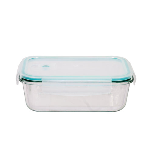 Rebrilliant Ebbert Glass Food Storage Container Set & Reviews | Wayfair