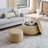 Round Storage Ottoman