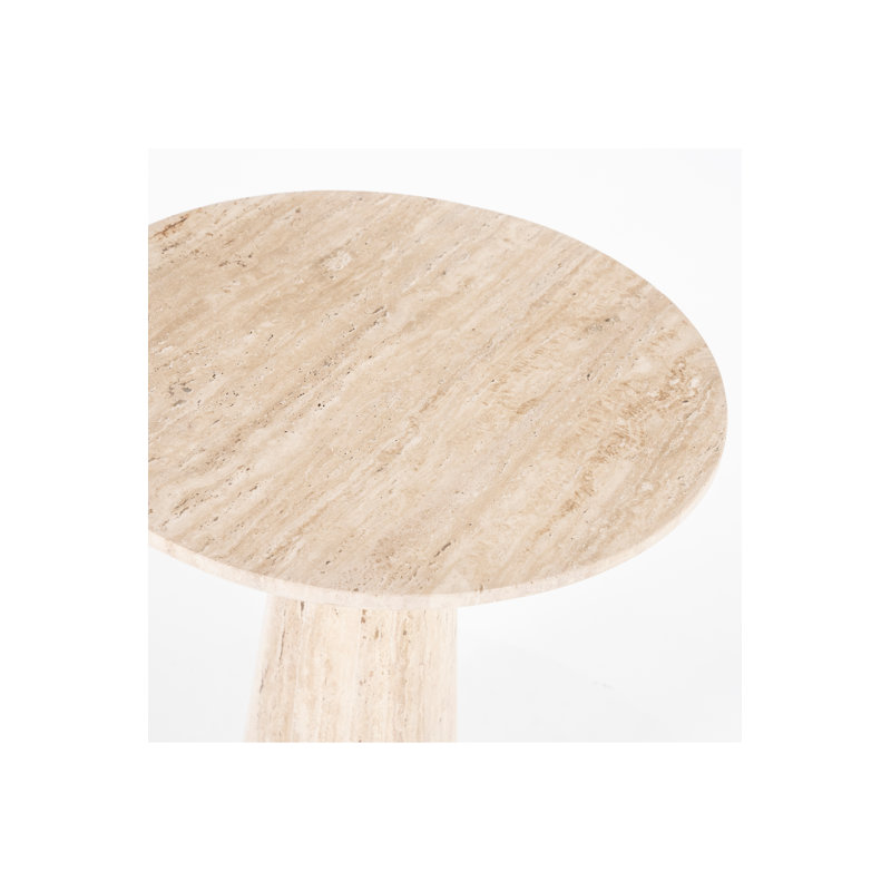 Aime Round Stone Dining Table