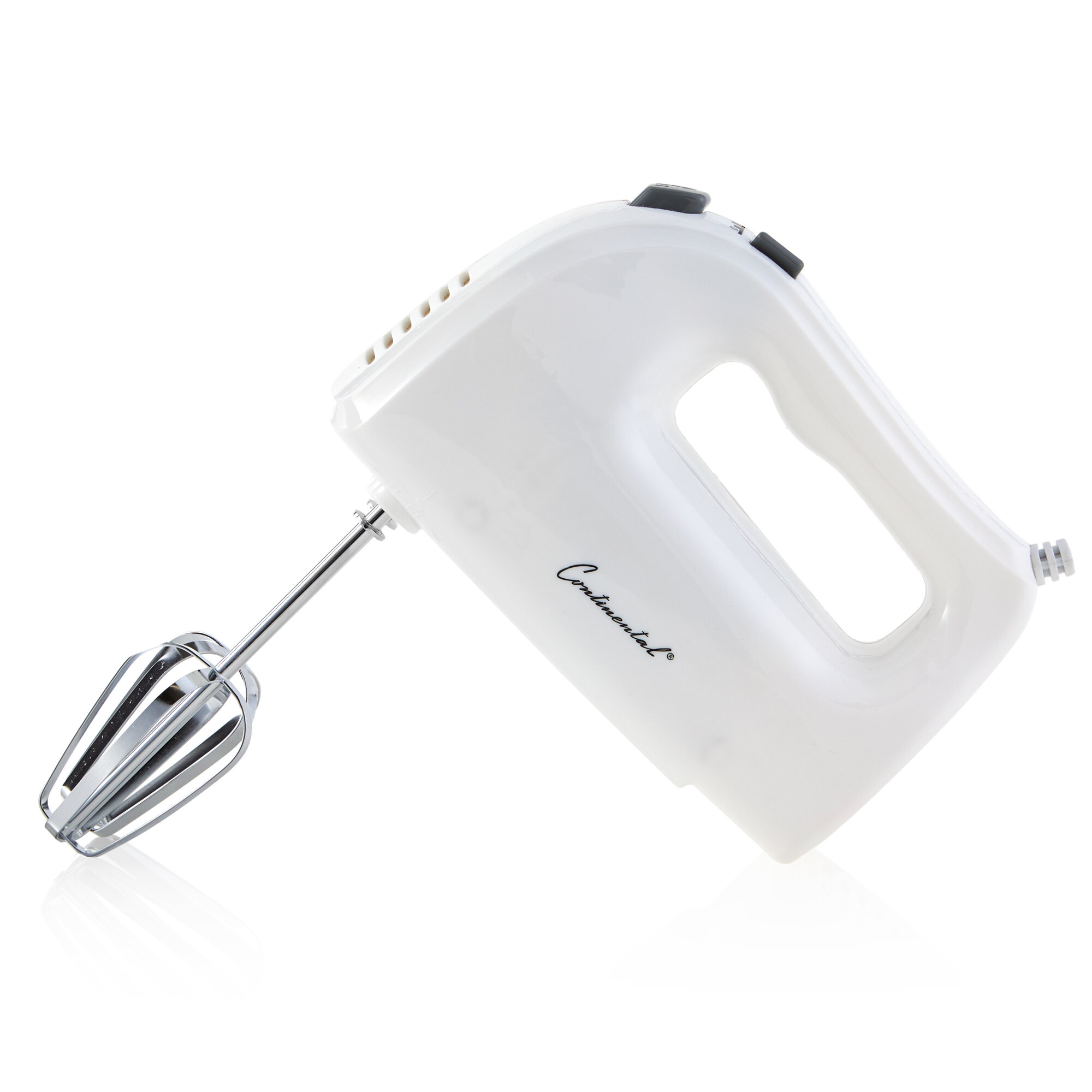 Black & Decker MX1500W 5-Speed Lightweight Hand Mixer, White